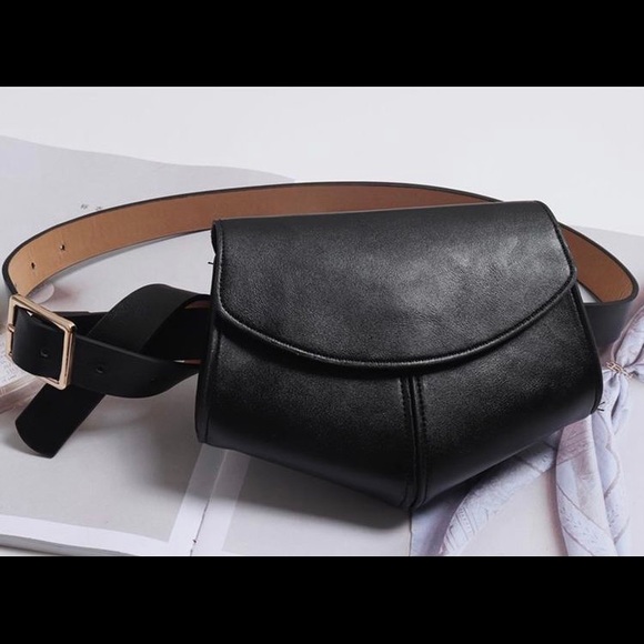 Stylish waist cinch belt-bag - Picture 3 of 9